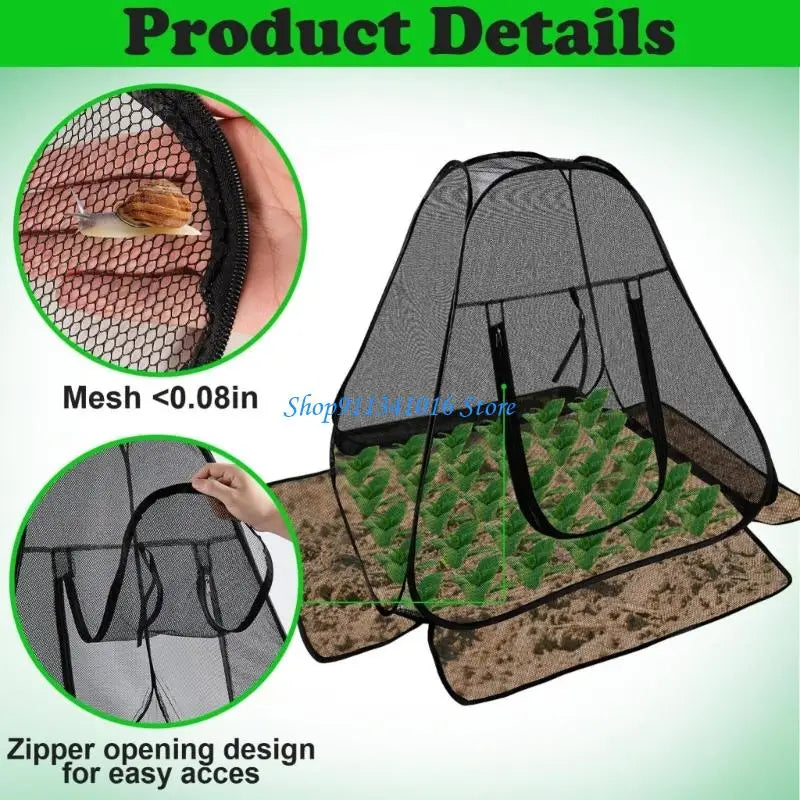 Breathable Up Garden Cover Design From Birds