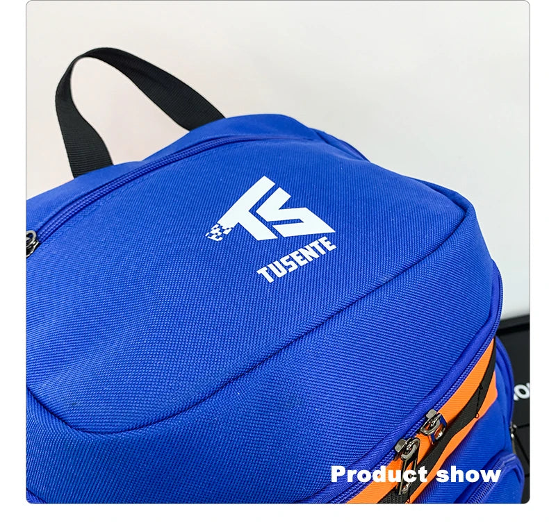 Basketball Soccer Backpack with Shoes Pocket  Outdoor Sports Training Commuting Bag Gym Fitness Bag College Laptop Schoolbag Men