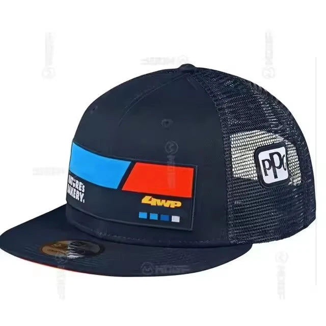 New For SRAM Baseball Cap Unisex F1 racing team hats outdoor sports shade hats riding hats men and women's casual hats snapback