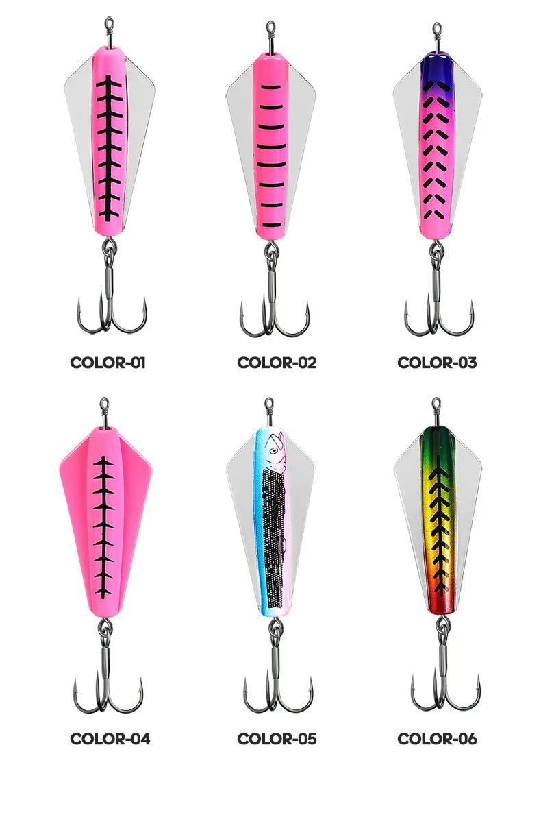 ，Fake Bait Fake Fish Bait Devil Fish Lure Fake BaitvibHard Bait Long Casting Floating Insect King Disc-Shaped Sea Fishing Trout