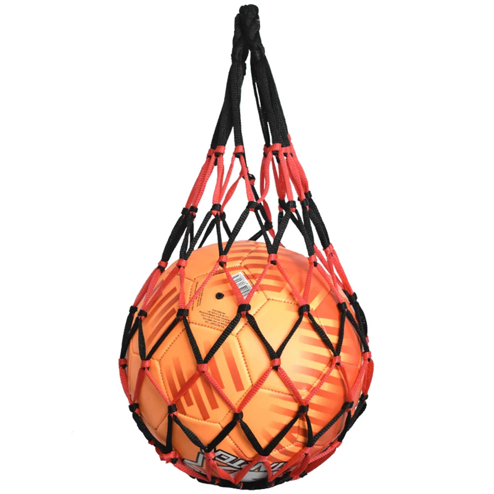Sports Ball Holder Youth Football Self Trainer Football Net Bag