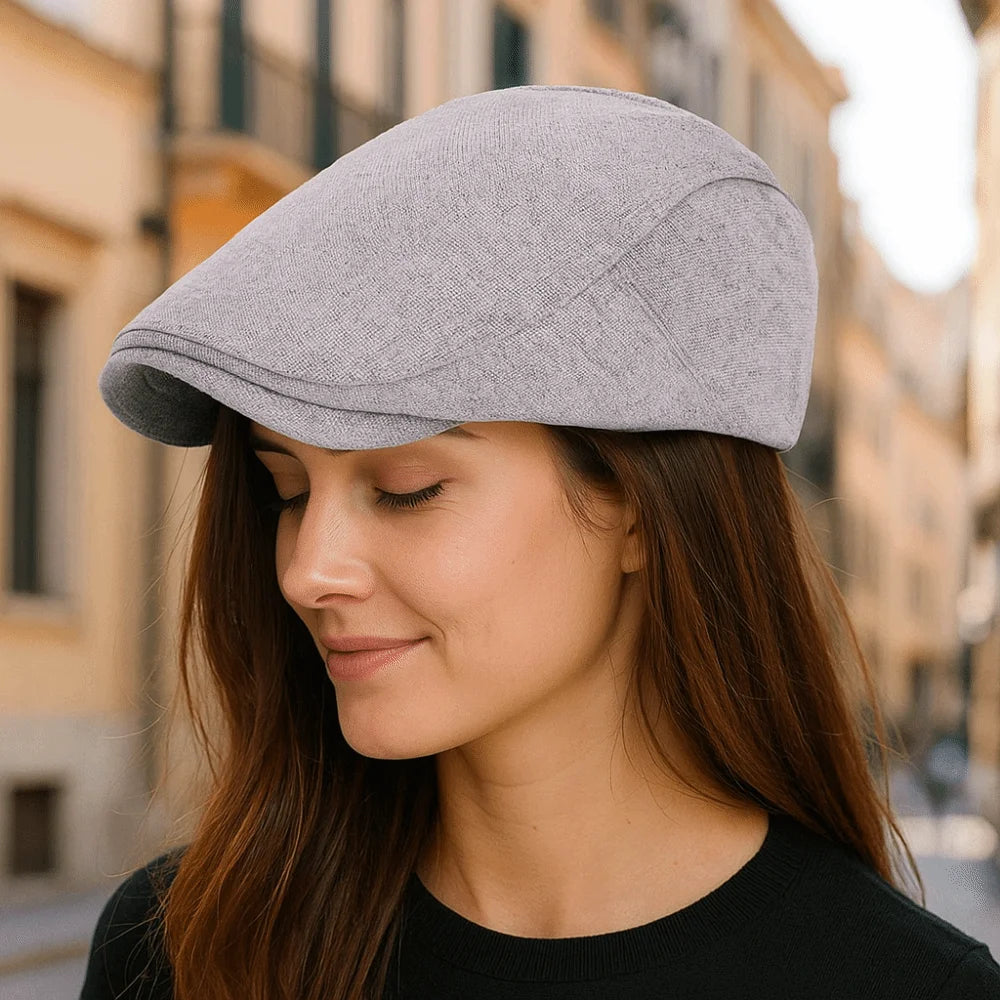Curved Brimmed Hat Breathable Peaked Cap Plain Design Casual Duckbill Hats Short Brim Comfortable Flat Hats Daily Use