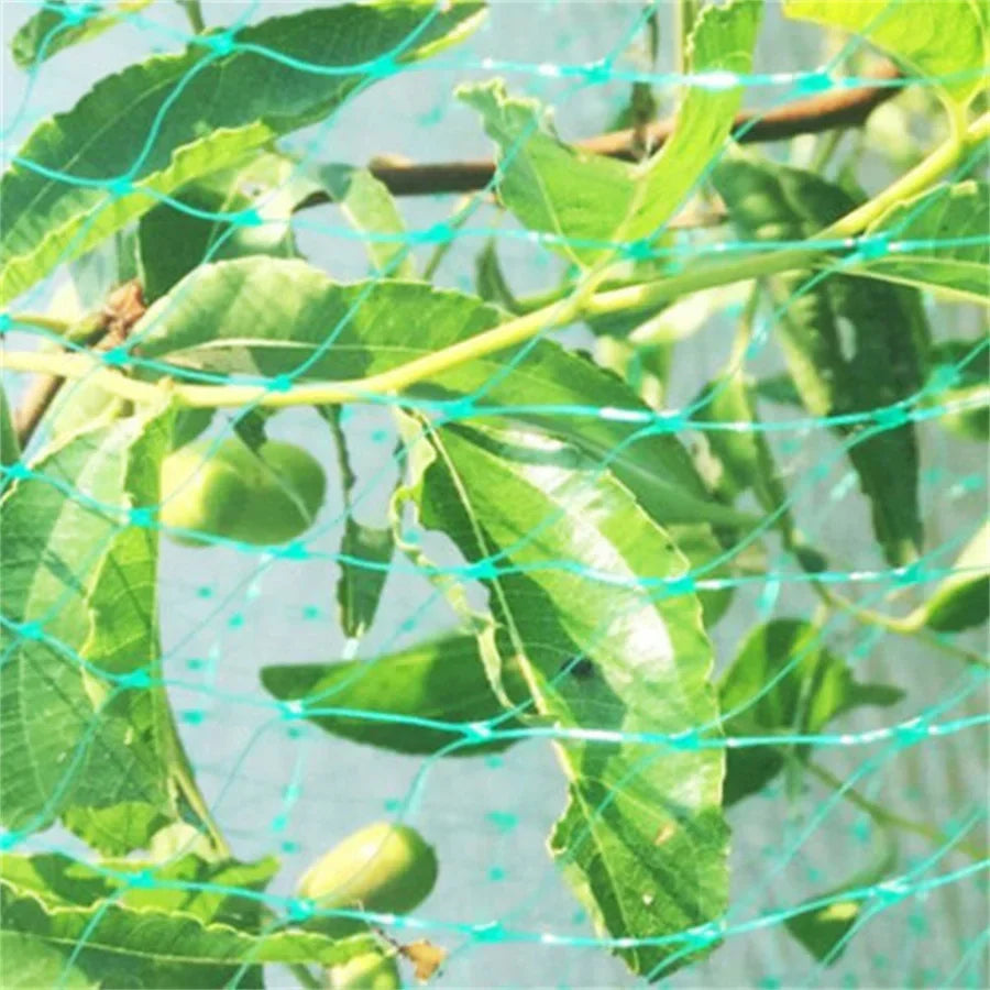 Garden Netting Green Woven MeshProtect Plants Fruits Flowers TreesStretch Fencing Durable Net Stops BirdsDeer Animals
