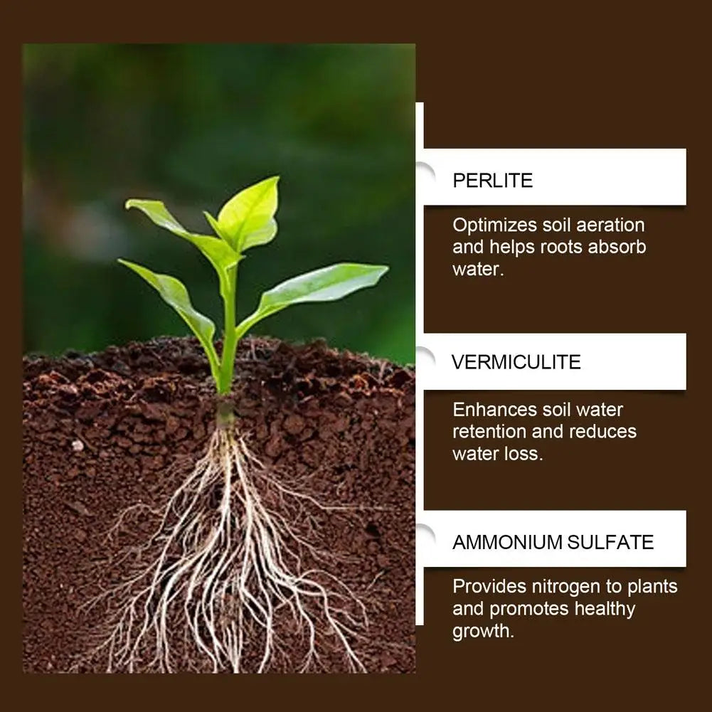 Garden Soil Conditioner Mineral Source Activator For Prevent Soil Compaction Promote Rooting Flower Plant Fertilizer Nutrient
