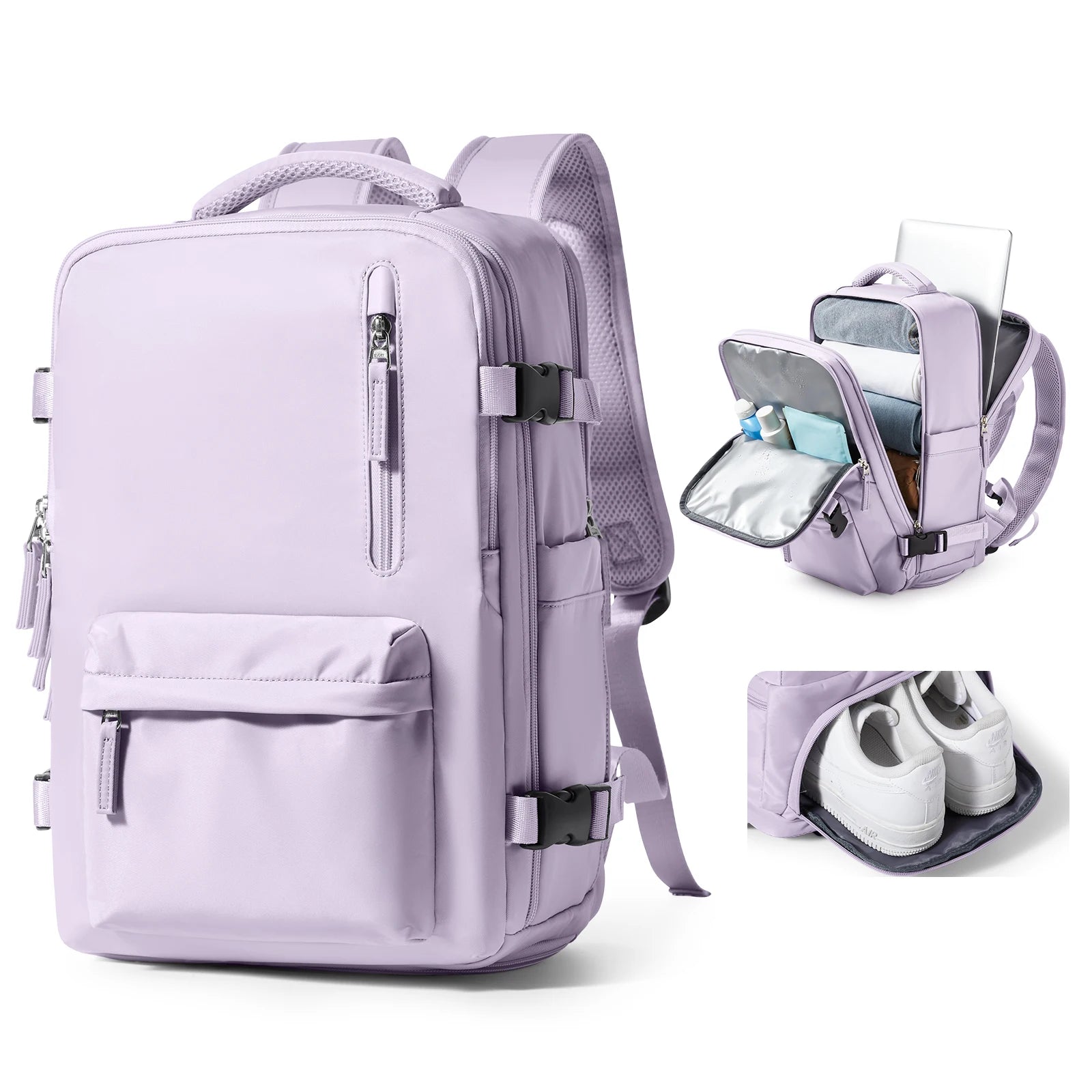 Men's Backpacks mochila viaje Travel Backpack Multifunctional Laptop Backpack Women College USB Carry-ons Waterproof Luggage sac
