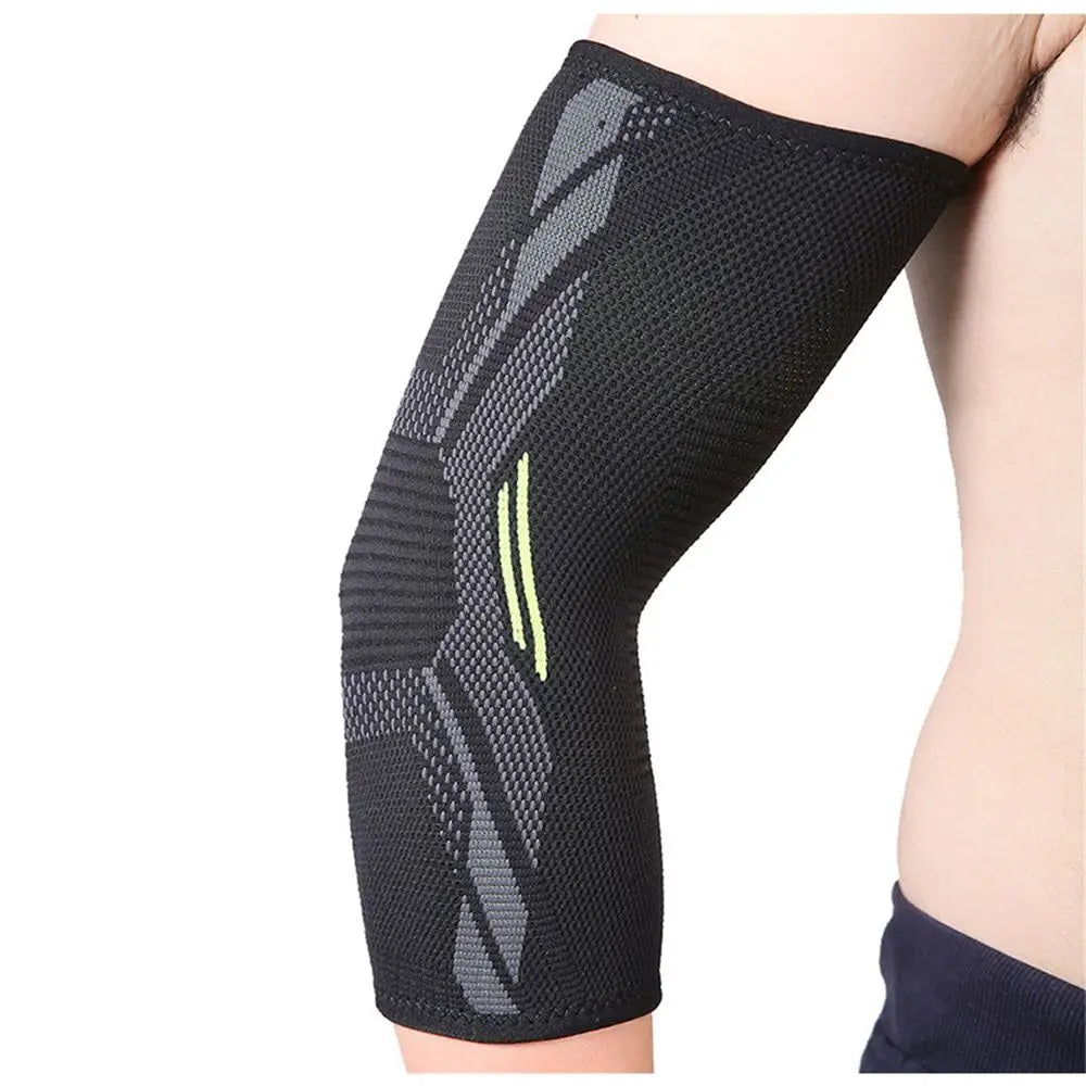Sports Safety Men Sport Injury Protective Sleeve Pad Basketball Arm Sleeve Elbow Brace Elbow Pads Arm Elbow Band