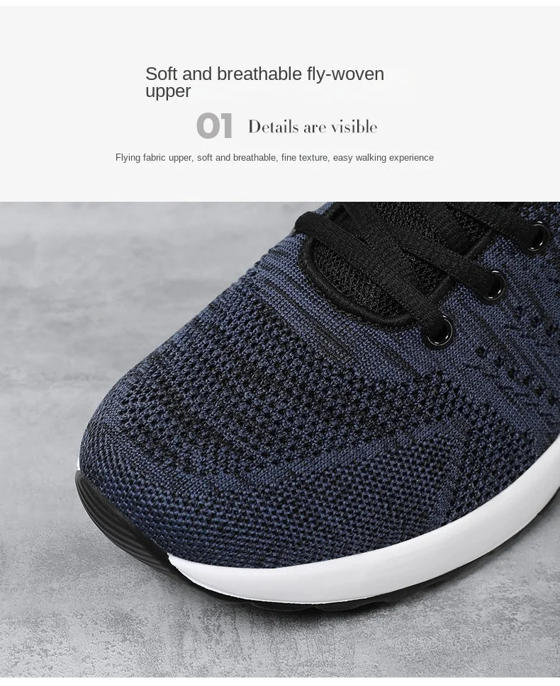 Men'S Summer Sports Shoes  Mesh Breathable Casual Sports Shoes Casual Sneaker Men'S Sports Shoes Free Shipping