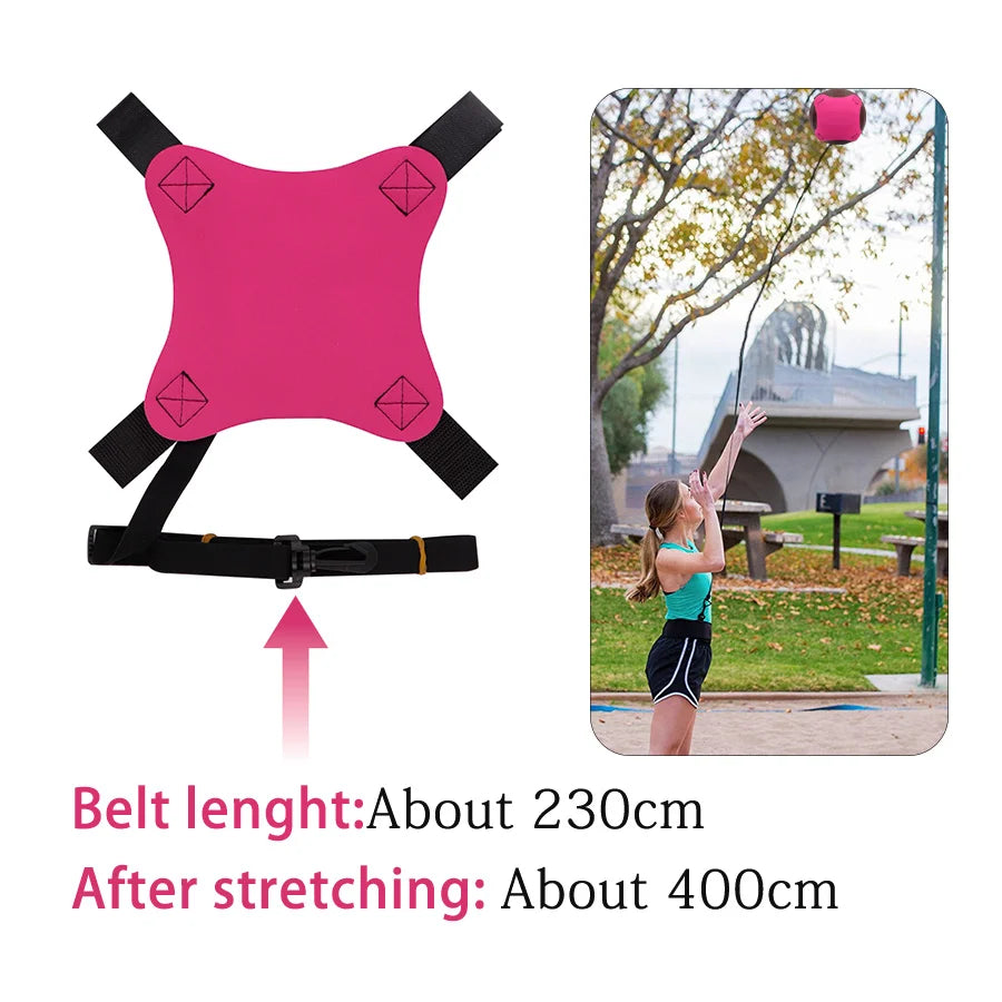 Volleyball Training Equipment Aid Practice Your Serving Great Solo Serve & Spike Trainer for Beginners Perfect Volleyball Gift