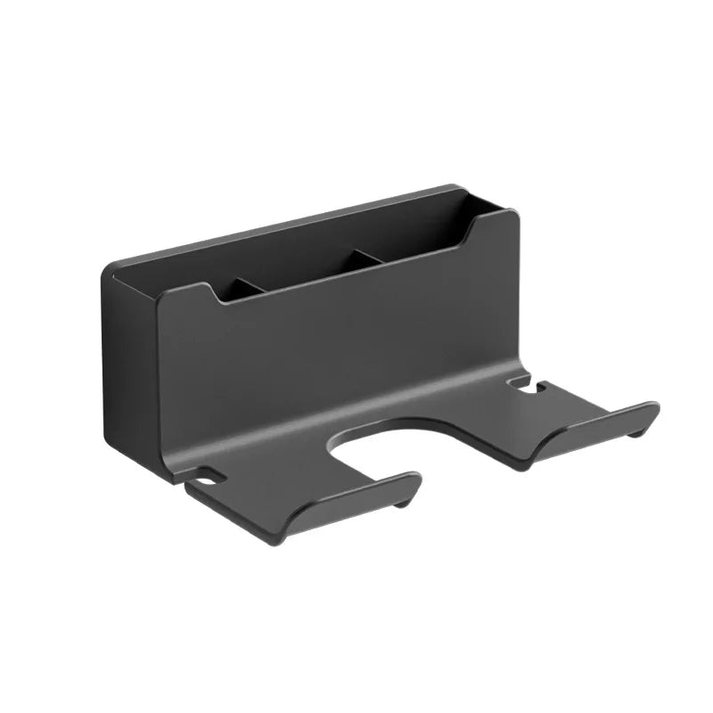 Bathroom Shelf Dryer Cradle Wall Shelves Hair Dryer Holder Shower Hairdryer Organizer Box Toilet Blower Holder Shelf Bathroom