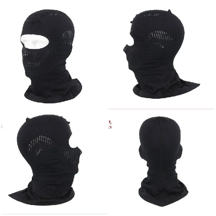 2026 Sports Tactics Quick Drying Breathable Fully Wrapped Elastic Headgear Outdoor Equipment