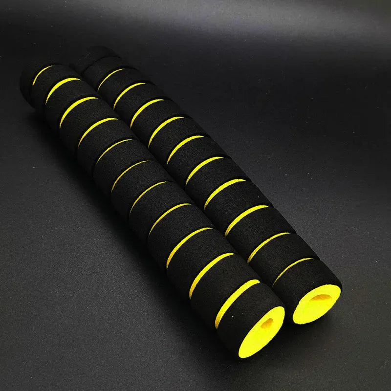 1Pairs 22cm Long Bycicle Grips Motorcycle Handlebar Non-slip Soft Foam Grips Bike Parts Handle Bar Cover Bycicle Accesories