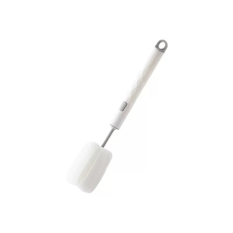 Bottle Brush 360 Degree Rotation Baby Pacifier Cup Nipple Cleaning Brushes Set Handheld Soft Head Food Grade Watering