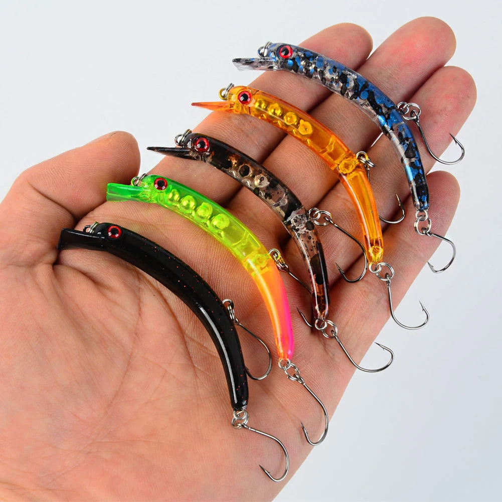 Fishing Lure Hard Lures For Trout Bass Fishing Realistics Looking Bright Color Fake Lure For Fishing Lovers