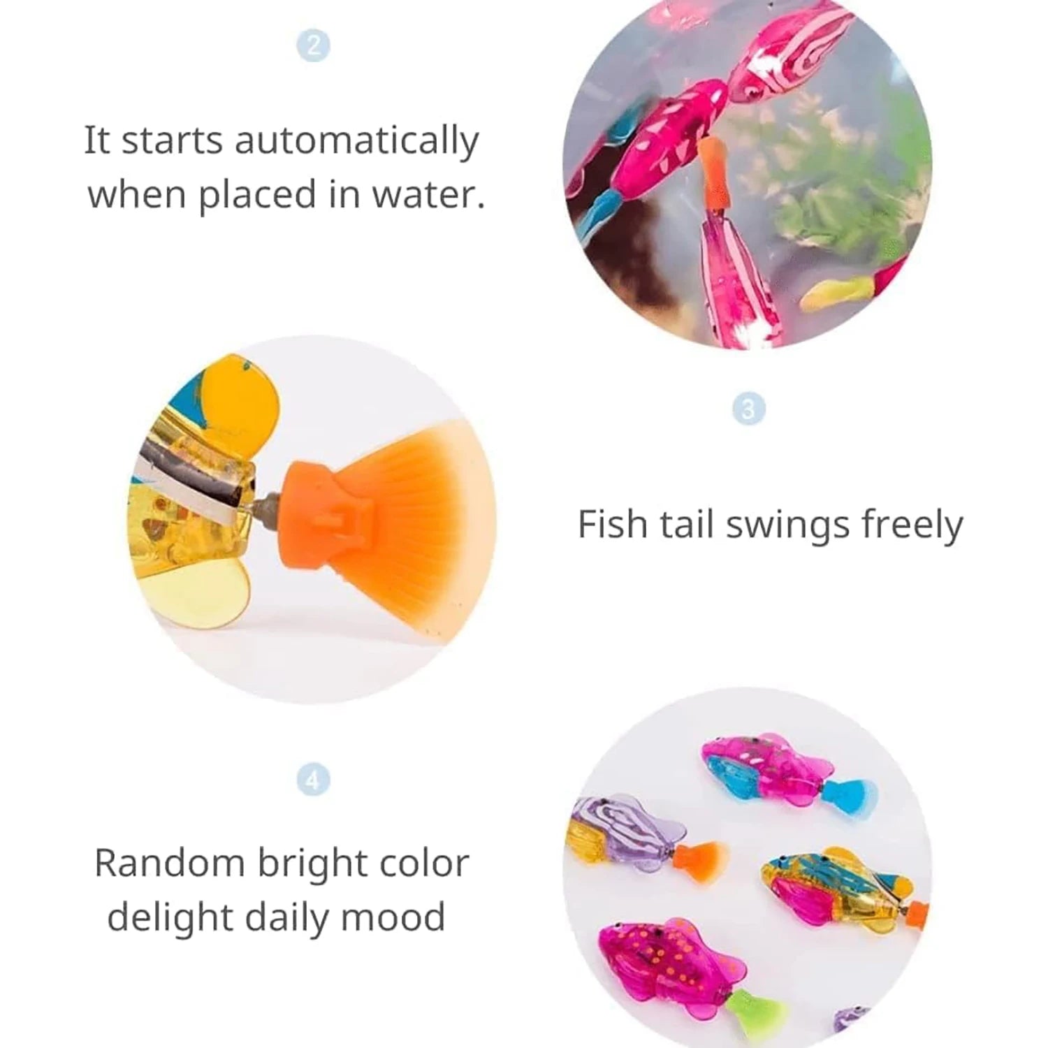 Pet Toys Teasing Cat Electronic Swimming Fish Cat Fun Pet Toys Lighting Simulation Electronic Sensing Fish
