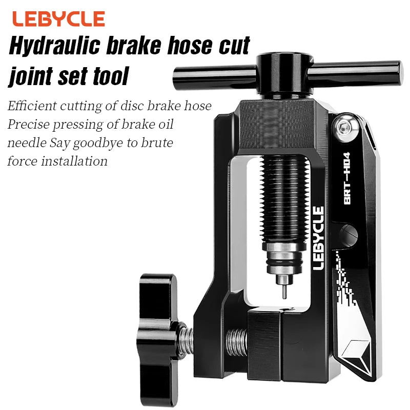 LEBYCLE Bicycle Hydraulic Disc Brake Oil Needle Tools Bike Oil Needle Driver Hydraulic Hose Cutters Bike Oil Needle Joint Tool