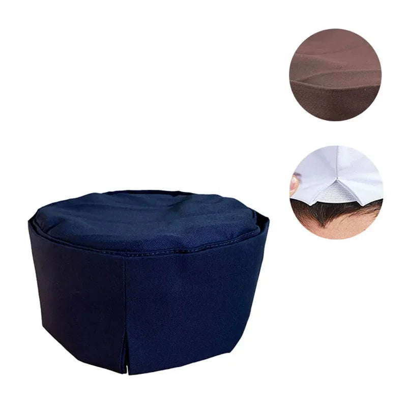 Food service Work Caps Men's Chef Hat Sushi Restaurant Waiter Chef Hat Cafe Bakery Cook Cap Japanese Korean Style Cuisine Hats