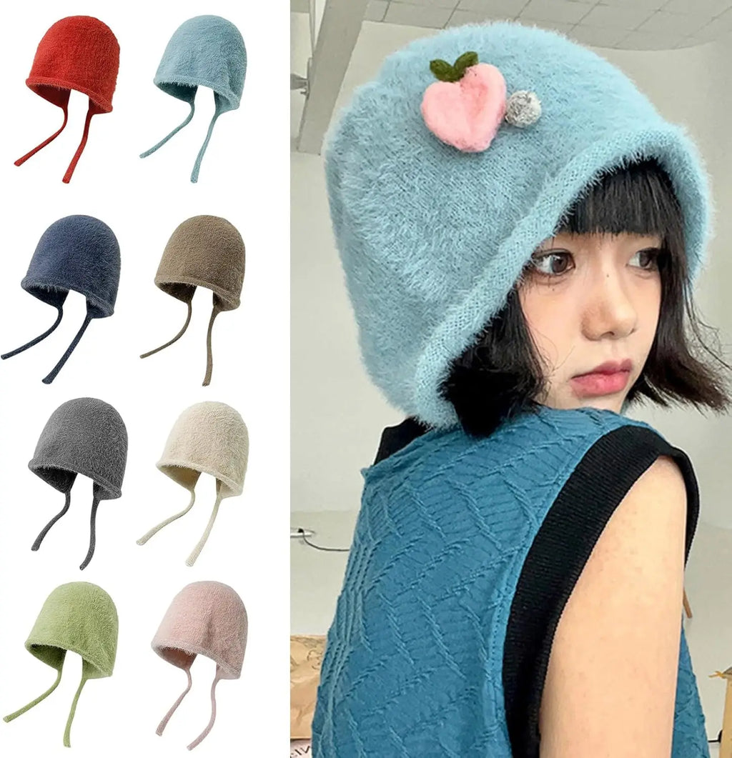 Beanies,Winter Fashion Knitted Hat Stacking Knitted Bonnet Caps Hip-Hop Soft Warm Winter for Women Girls