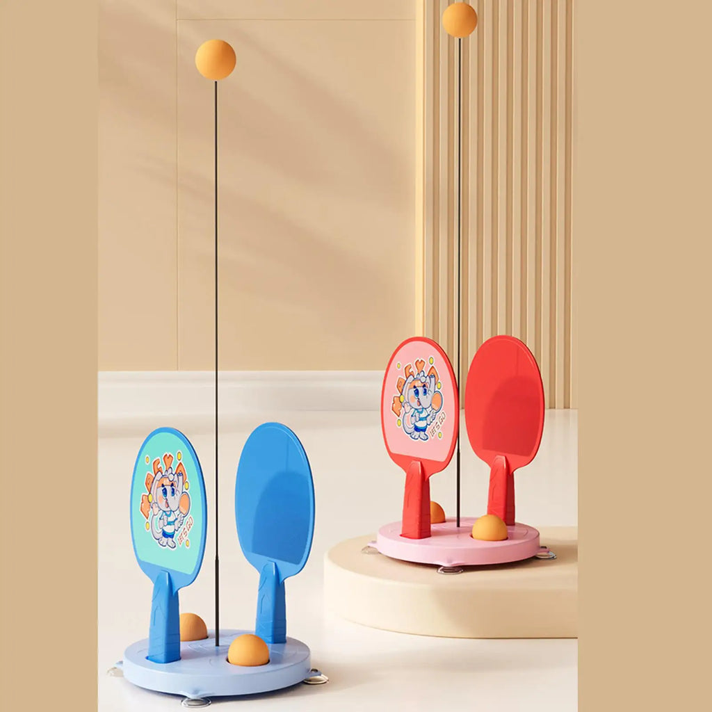 Table Tennis Trainer Table Tennis Elastic Shaft Equipment Trainer Single Sports Accessories For Kids Adults Players Exercise