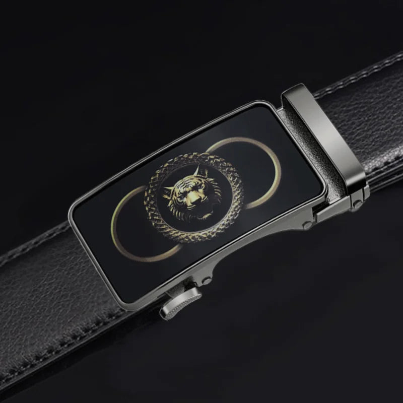Men Genuine Leather Belts Ratchet Belts Designer Belts Men Business Belts Quality Genuine Leather Genuine Durable Belts