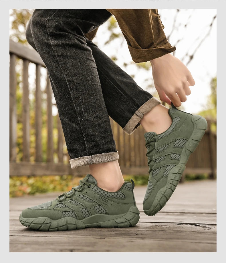 Men's sports shoes new casual fashion summer light comfortable soft sole outdoor height increasing anti slip casual sports shoes