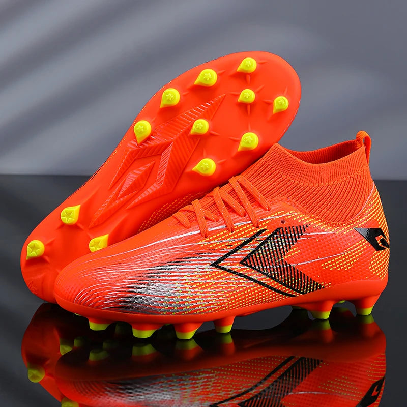 New High-Quality Sports Shoes with Strong Grip, Non-Slip and Wear-Resistant, Special Football Shoes for Youth and Adults for Competition and Training