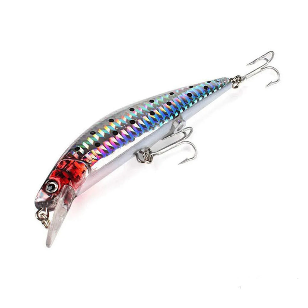 Simulated Fishing Lures Bait Electric Life-like Vibrate Fishing Lures USB Rechargeable Flashing LED Light Throw Luminous Bait