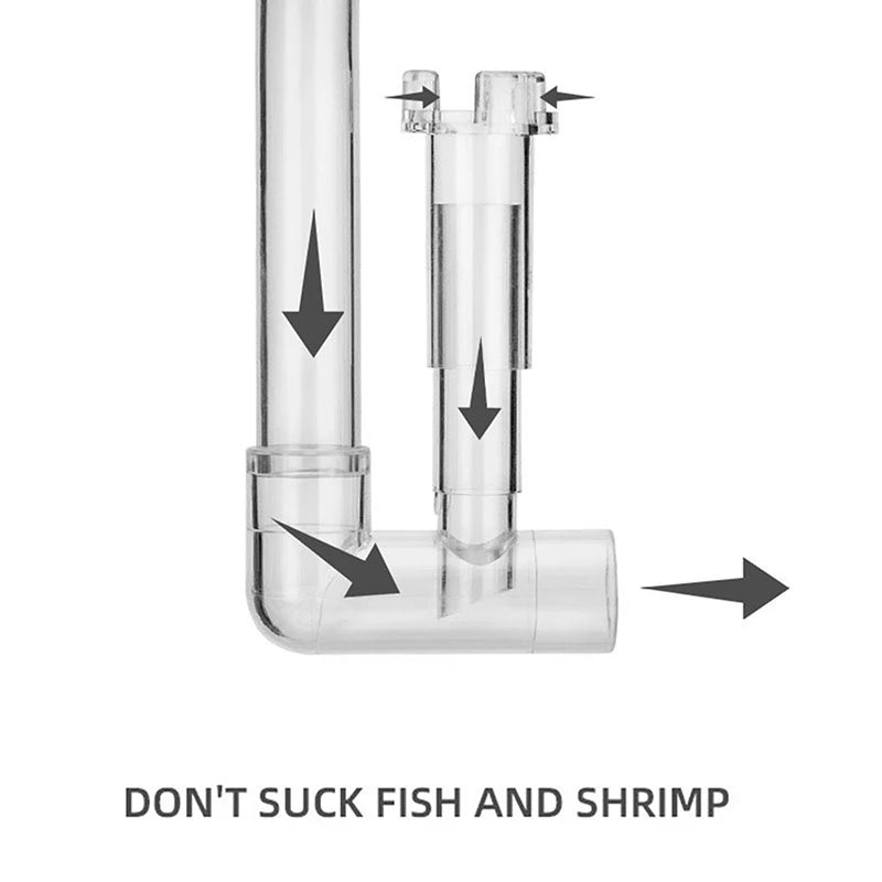 Aquarium Decoration Kit; Lily Outlet and Skimmer; Fishbowl Filter Accessories; Akvarium Fish Tank Essentials