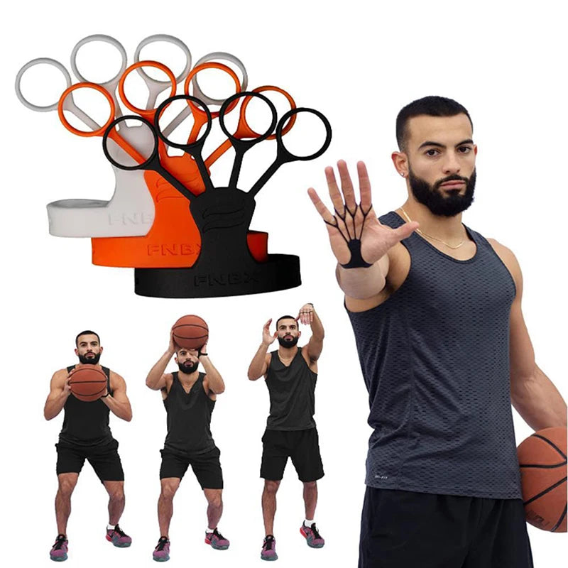 Basketball finger Shooting Aid Silicone Training Equipment Basketball Pitching Training Corrector Shooting Posture Hand Holder
