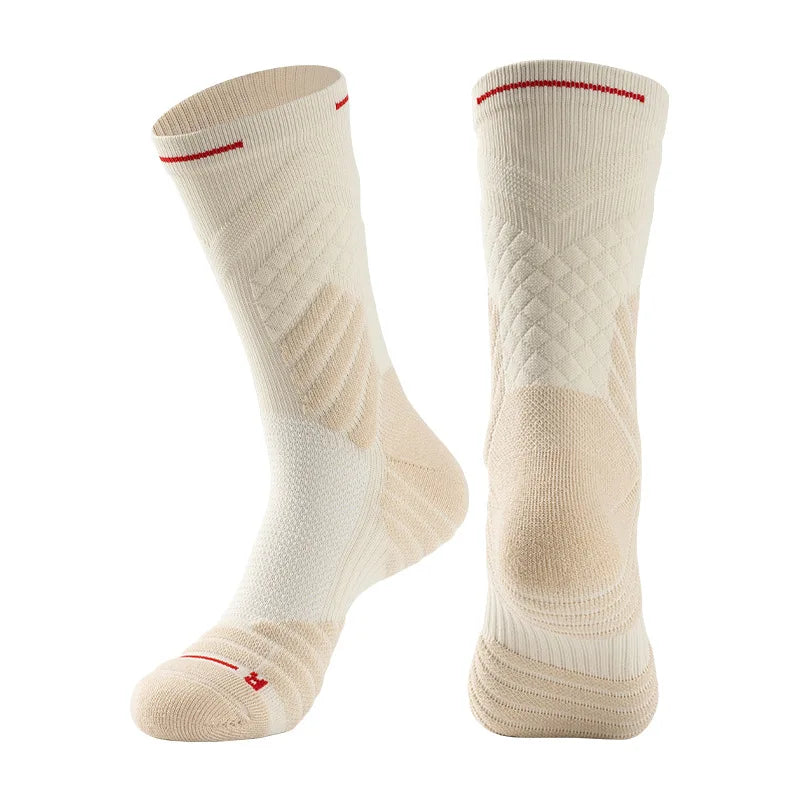 Men Sports Sock Women Breathable Compression Crossborder Supply Running Riding Cycling Knee Basketball Biking Hockey Soccer W101