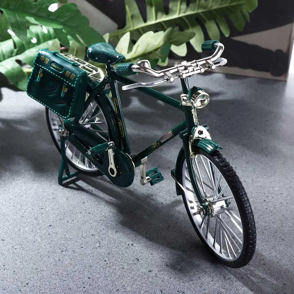 Bike  Miniature Model Cycling Figurine Retro Bicycle  Retro Bicycle Model  Simulation Bicycle Vintage Bicycle Model