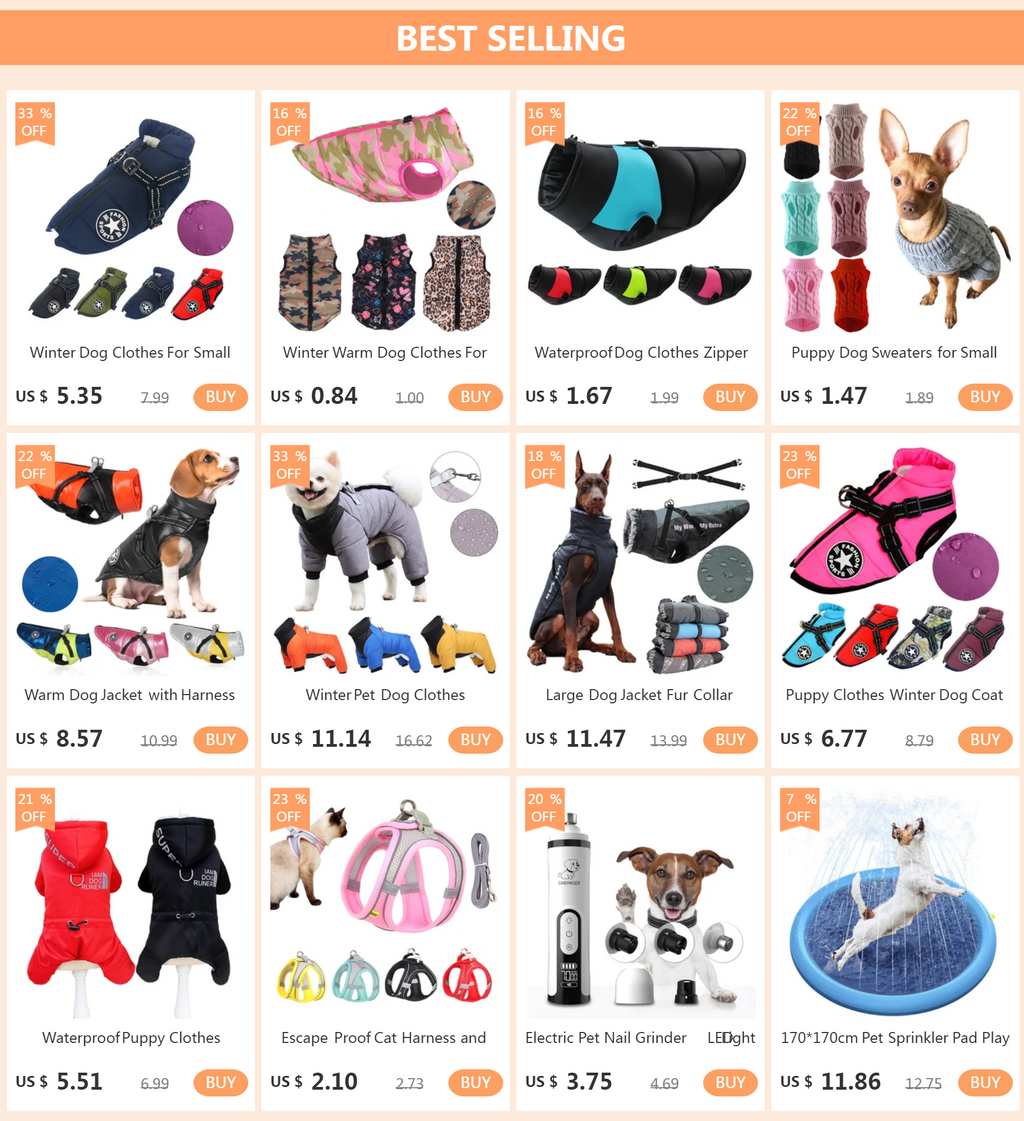 Large Dog Jacket Fur Collar Winter Dogs Clothes For Pet Waterproof Big Dog Coat With Removable Harness French Bulldog Pug Outfit