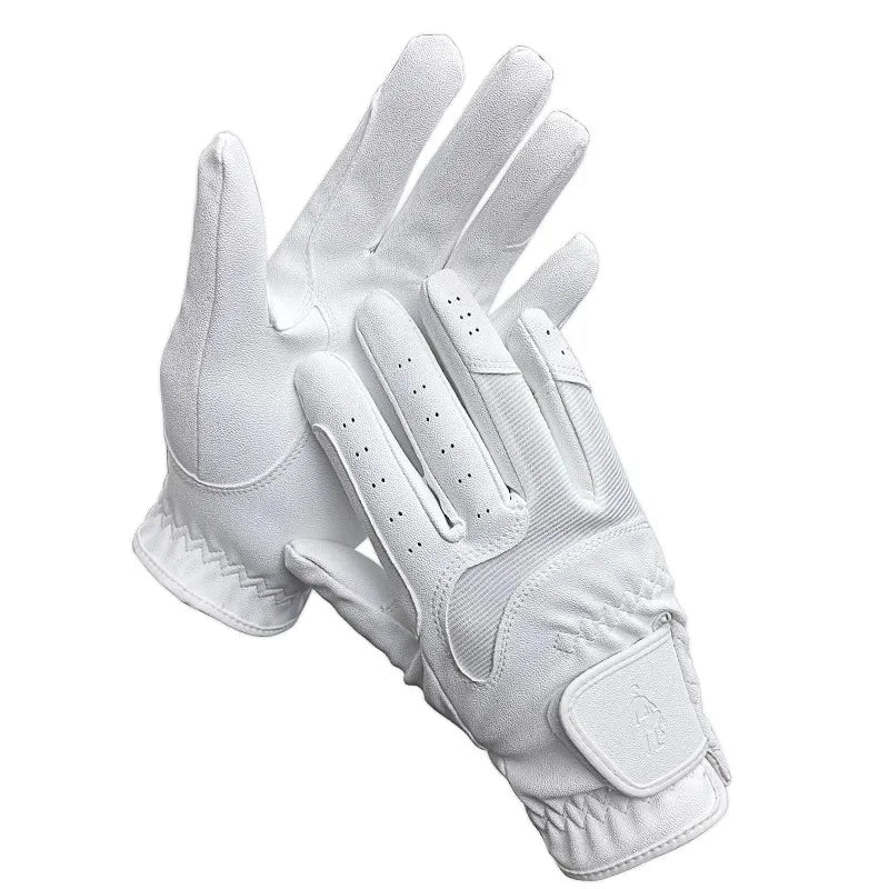 Equestrian Gloves Equestrian Sports Riding Gloves Knight Equipment Equestrian Equipment Knight Gloves Non-Slip Wear-Resistant Cycling Gloves