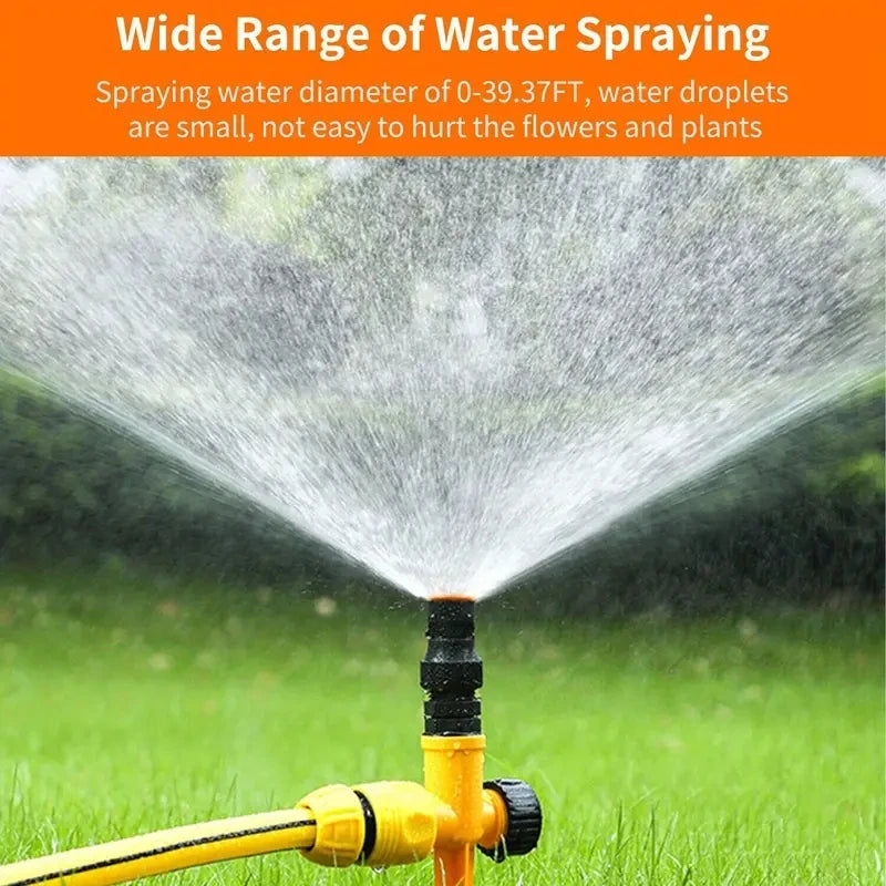 Garden Sprinkler 360 degree Rotation Irrigation Watering System Plant Watering Sprinkler For Agriculture Lawn Farm Greenhouse