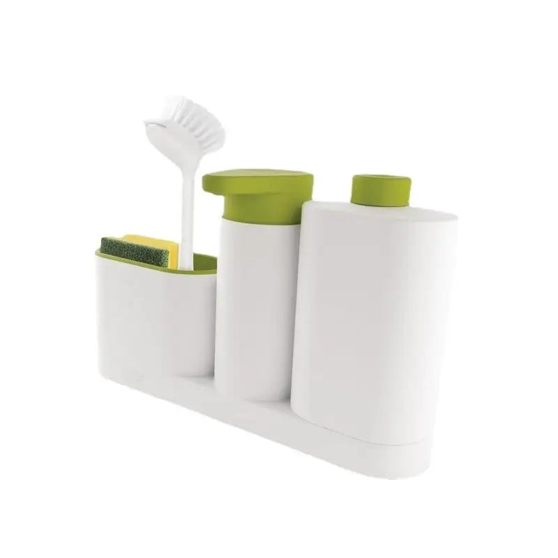 Bathroom Storage Rack For Cleaning Rack Washing Sponge Brush Sink Detergent Soap Dispenser Bottle Kitchen Organizer Gadgets