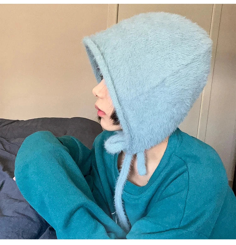 Beanies,Winter Fashion Knitted Hat Stacking Knitted Bonnet Caps Hip-Hop Soft Warm Winter for Women Girls
