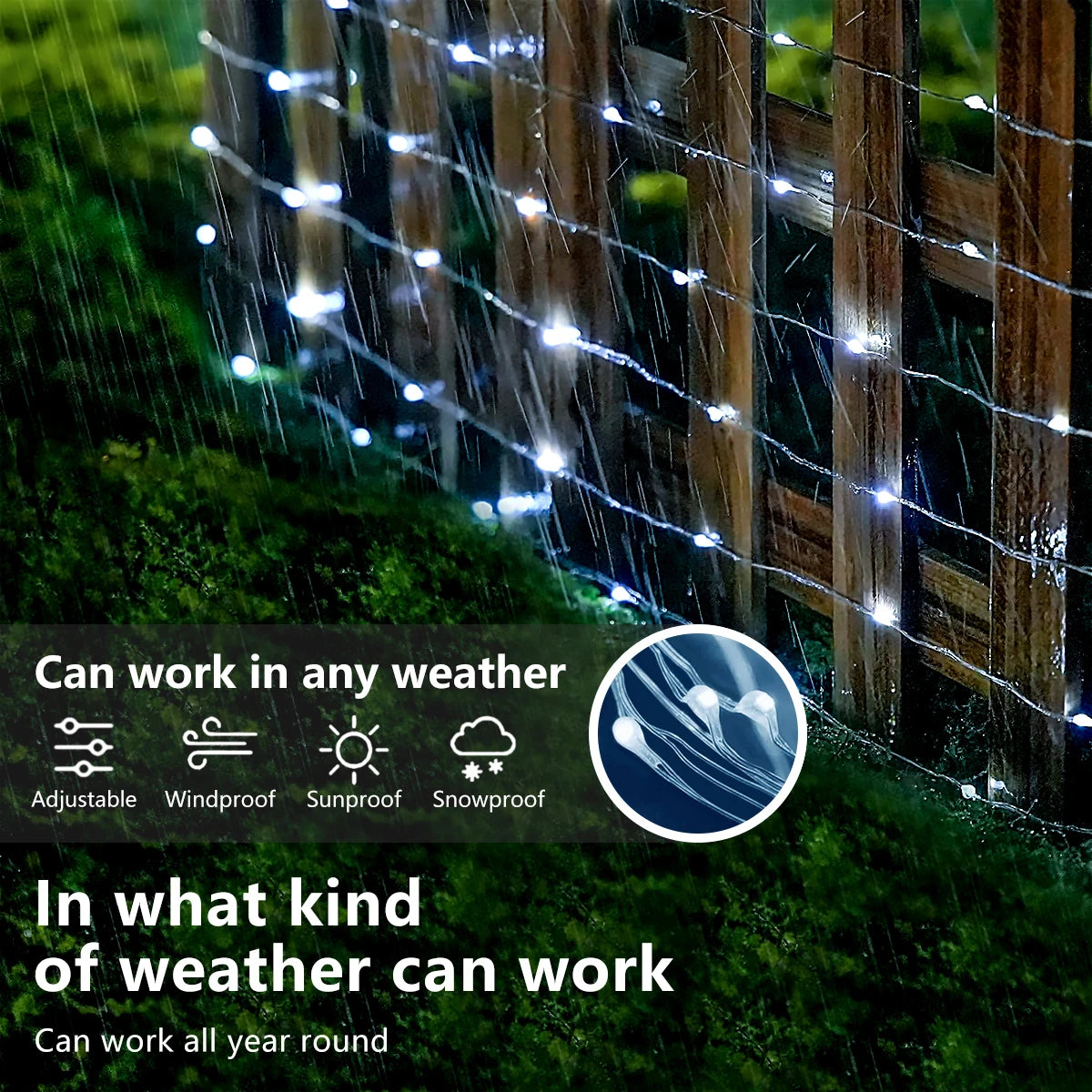 5M/10M/20M USB LED String Lights Copper Silver Wire Garland Light Waterproof Fairy Lights For Christmas Wedding Party Decorative