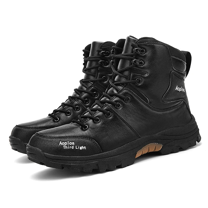 Upgraded Tactics Combat Training Boots Male Outdoors Camping Anti-wear Rapid Response Hiking Shoes Fishing Hunting Sneakers Men
