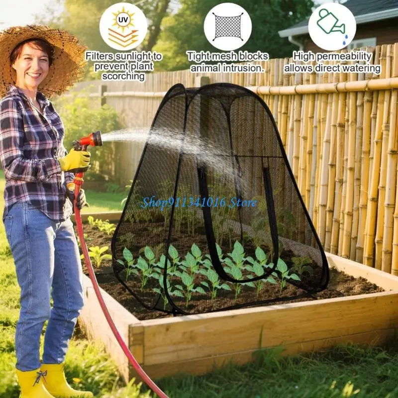 Breathable Up Garden Cover Design From Birds