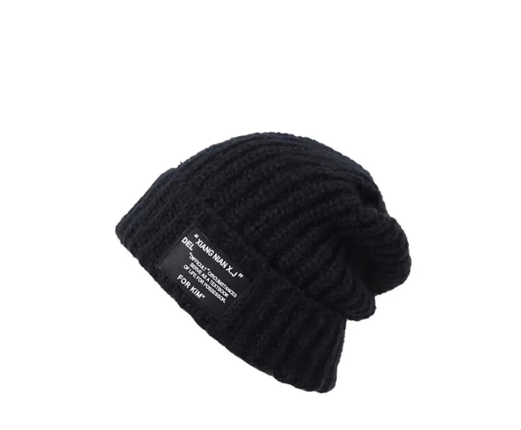 Knitted hats children's ins knitted toe caps versatile big head circumference face covering ear protection pile of hats