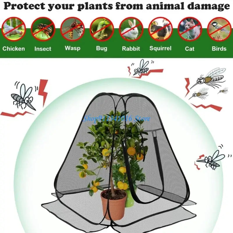 Breathable Up Garden Cover Design From Birds