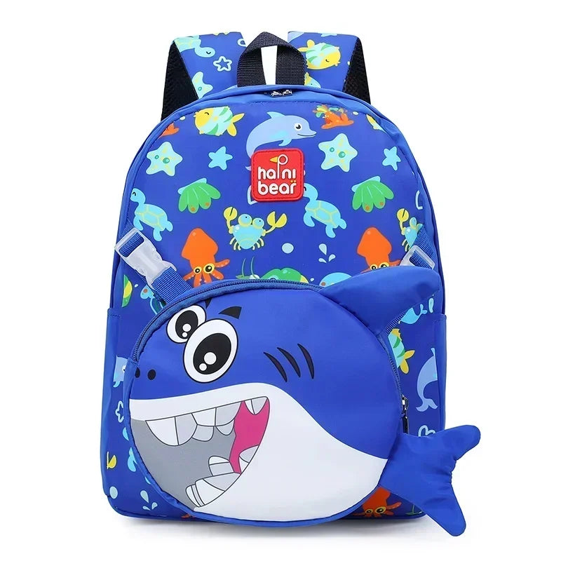 Children's Backpacks Trendy Cartoon Shoulder Bag for Boy Girl Causal Fashion Kids Kindergarten Backpack Cute Animals School Bag
