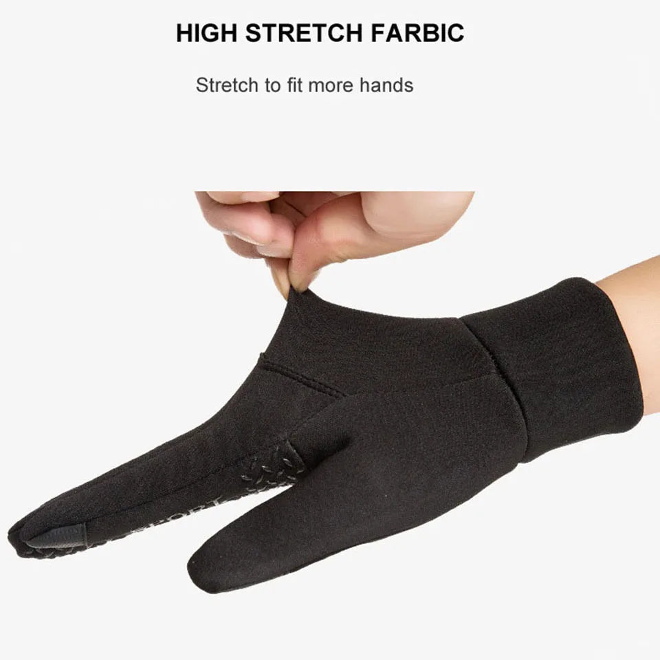 GTUBIKE Winter Men's Women's Warm Gloves Windproof Waterproof Touchscreen Gloves Outdoor Sports Running Fishing Cycling Glove