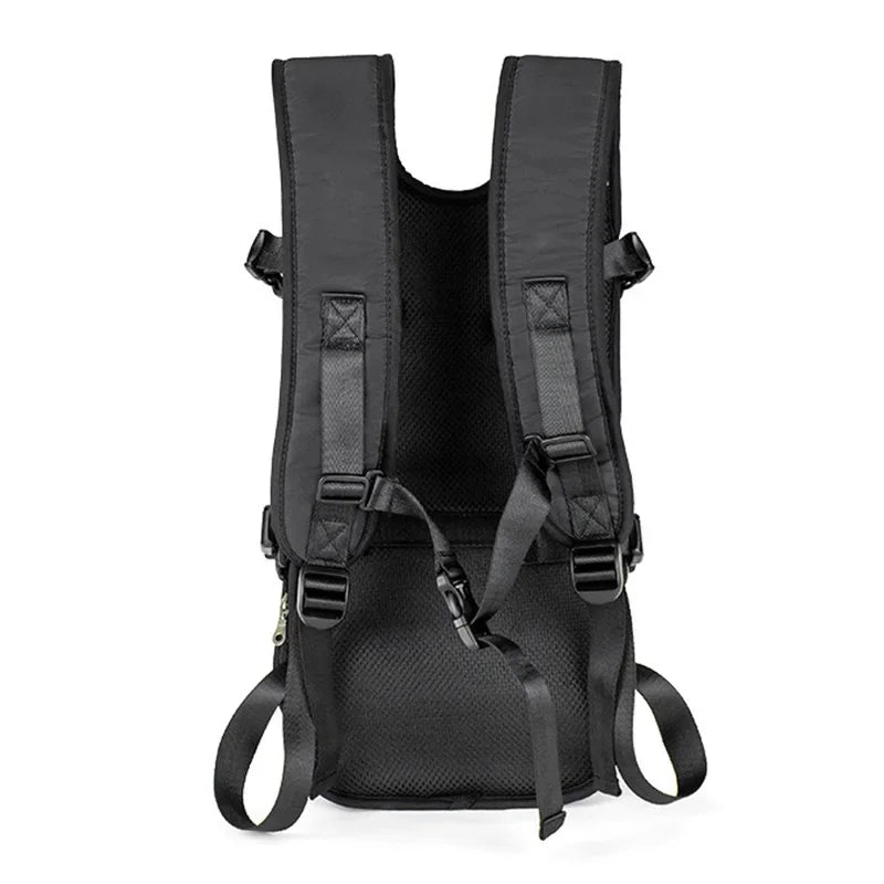 Travel Dog Backpacks Shoulder Bag Large Cute Luxury Dog Backpacks Carriying Hiking Transport Buckle Type Chest Bags Puppy Pets