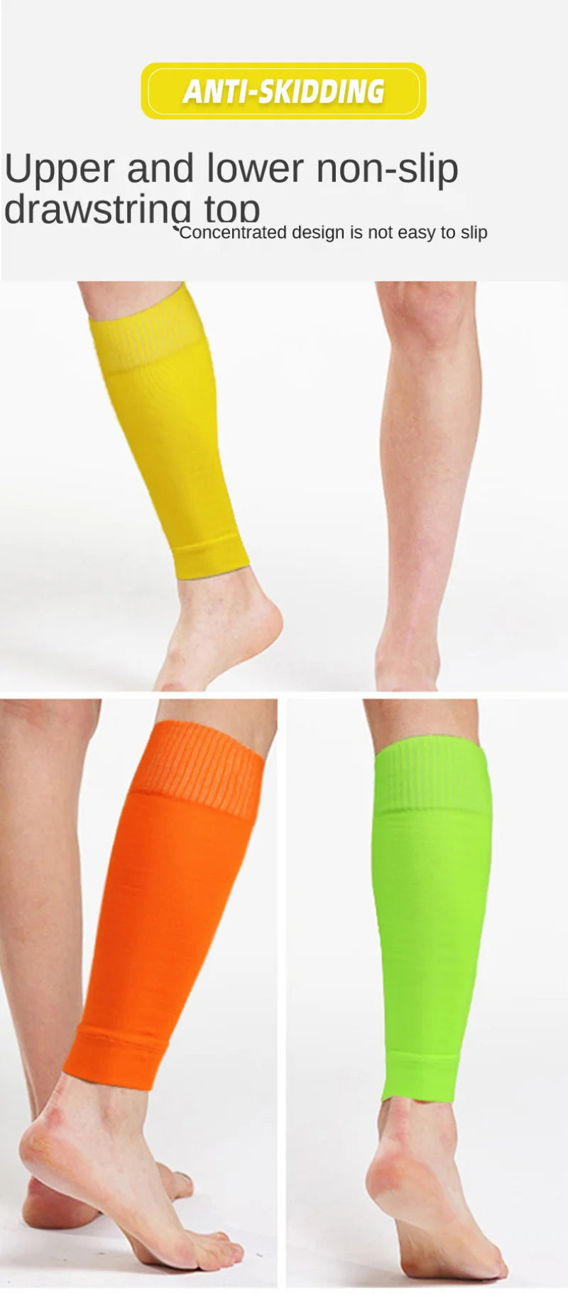 Sports Socks For Men Adult Children's Leggings Socks Fashion Basketball Football Summer Solid Color Breathable Fitness Artifact