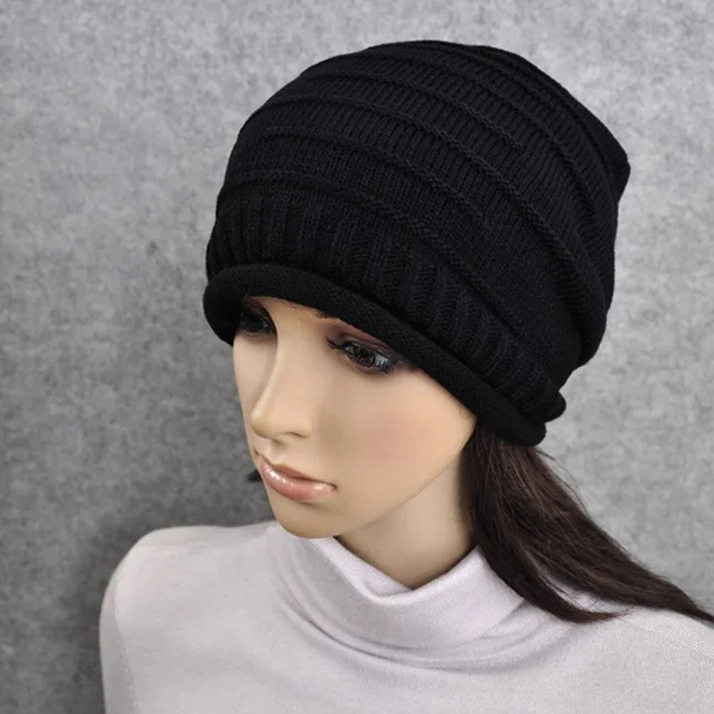 Protect Yourself From The Cold Winter With This Stylish Oversized Slouch Hat