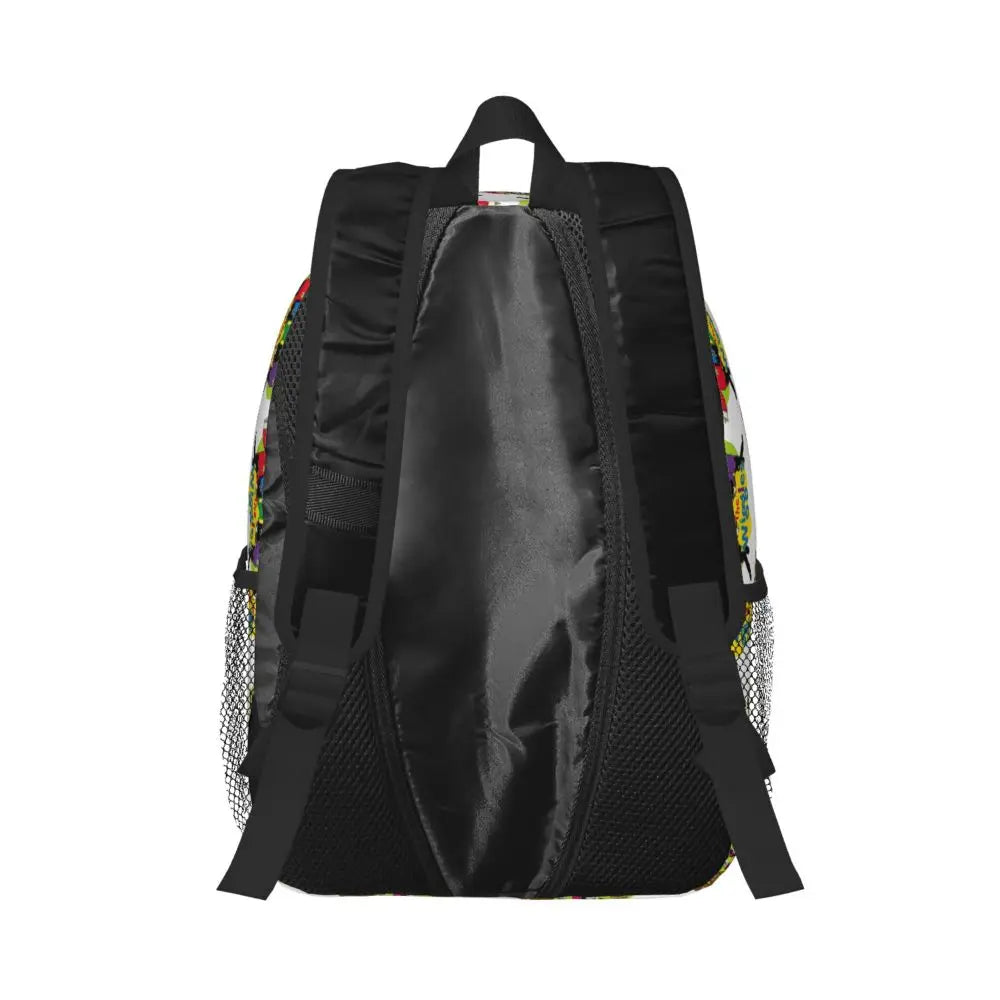 The Wiggles Tv Show Music Band Backpack Student Boys Girls BookBag Children School Bag Computer Shoulder Bags for Men Women