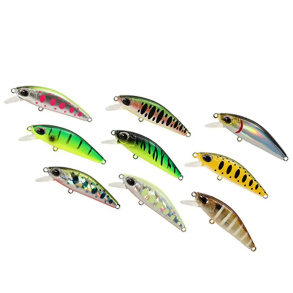 5.5cm 6.5g Slow Sinking Minnow Fishing Lures Artificial Bait Trolling Jerkbait Trout Bass Bait Pike Fishing Equipment