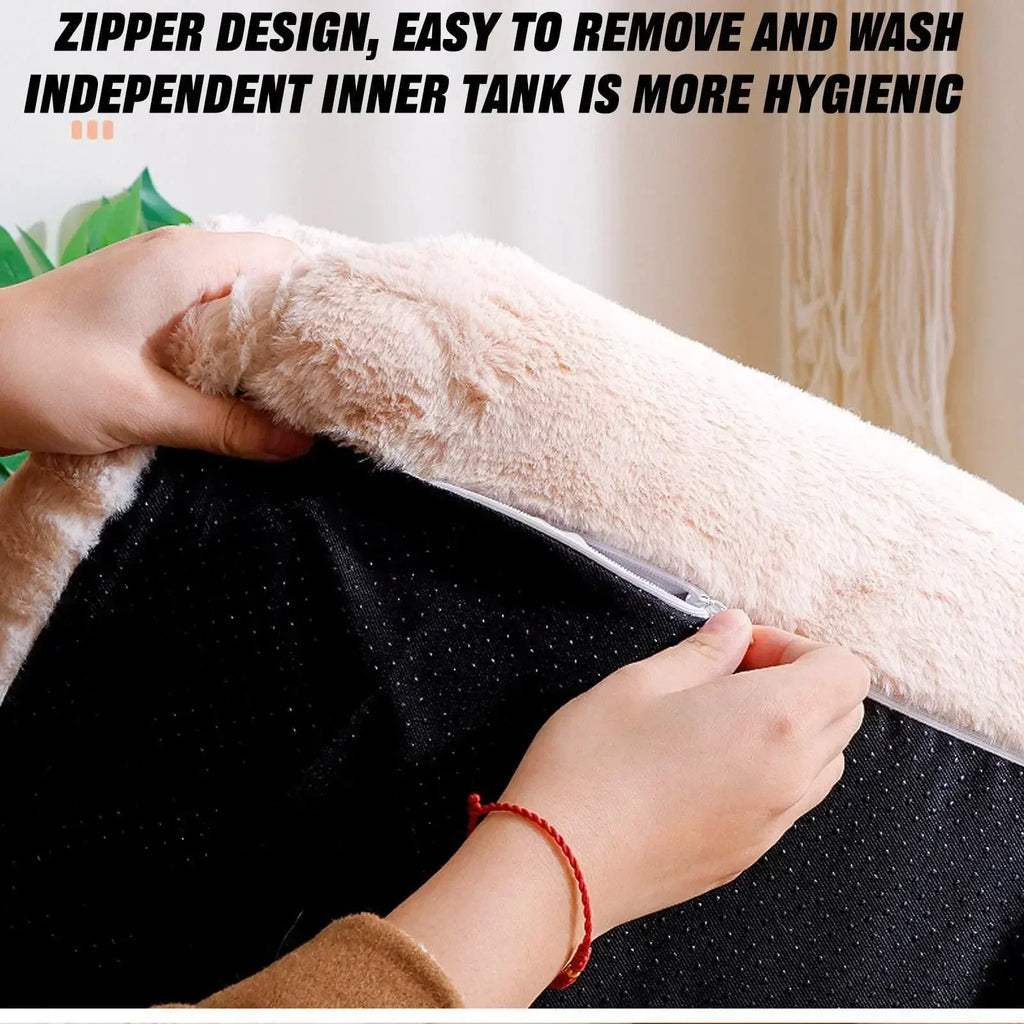 Cat Bed House Plush Dog Sofa Beds Washable Warm Pet Dog Nest Cat Beds Sofa Comfortable CatS Cushion Dog Sleep Winter Furniture