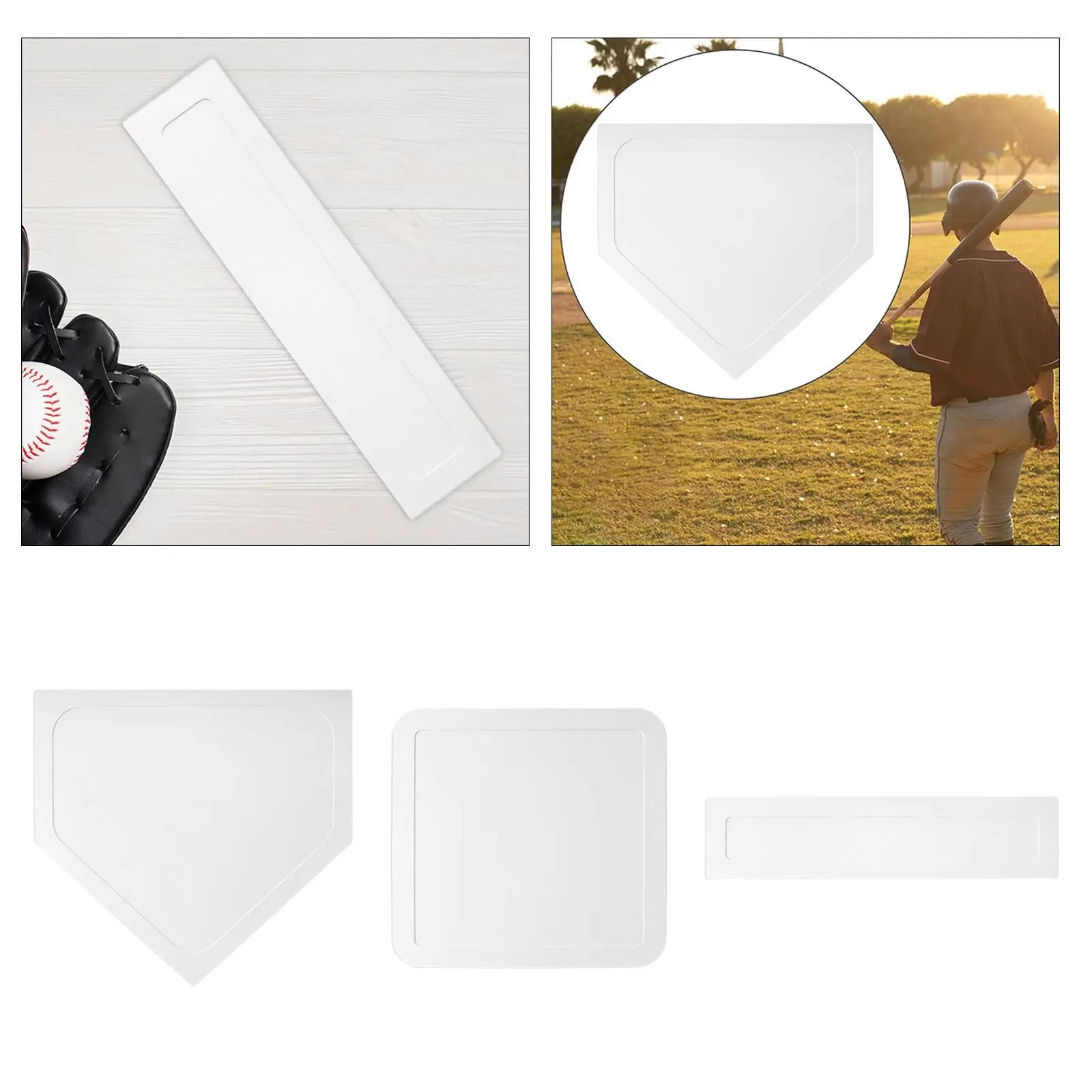 Baseball Softball Base Training Practice Equipment for Athletes Heavy Duty Baseball Training Accessories for Softball Teeball