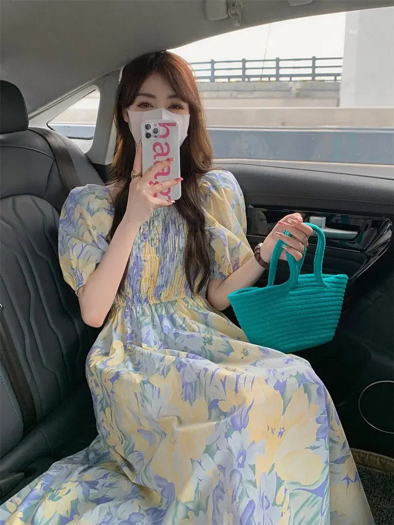 Dresses for Women Holiday Long Loose Woman Dress Birthday Maxi Soft Black Trendy One Pieces Harajuku Xxl Elegant Luxury Hot Chic
